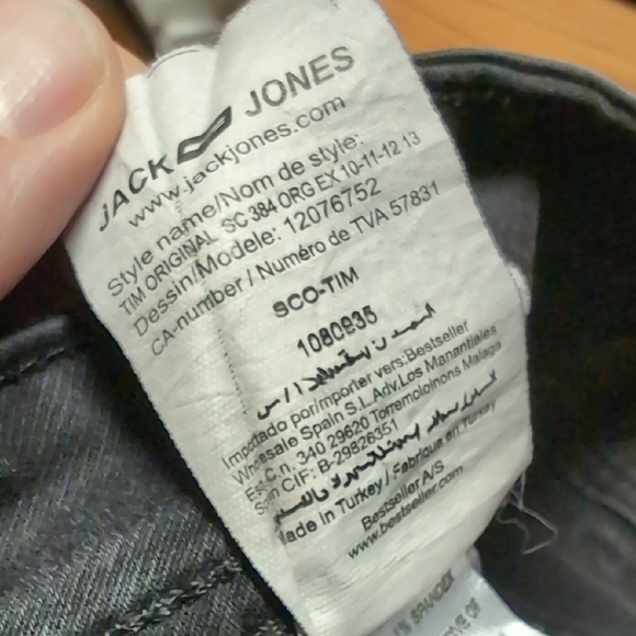 Jack & Jones "Core"  Skinny Jeans for Men - Picture 6 of 6